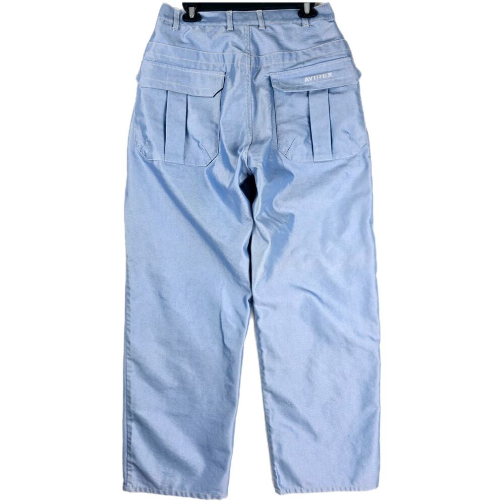 Vintage Avirex Jeans 30x33 Y2K Baggy Skater Hip Hop Grunge Wide Leg PLEASE READ